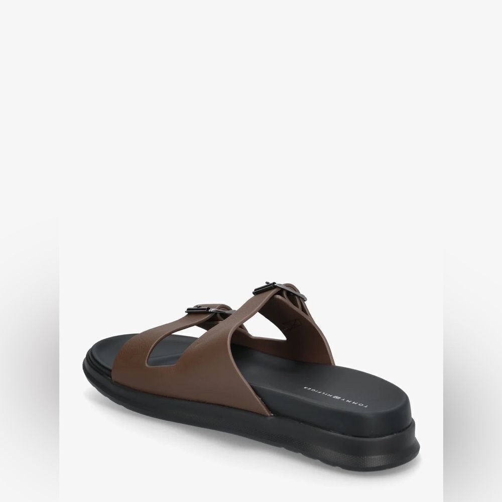 NWOT Tommy Hilfiger D Density Buckle Strap Sandals in Leather - Picture 3 of 8